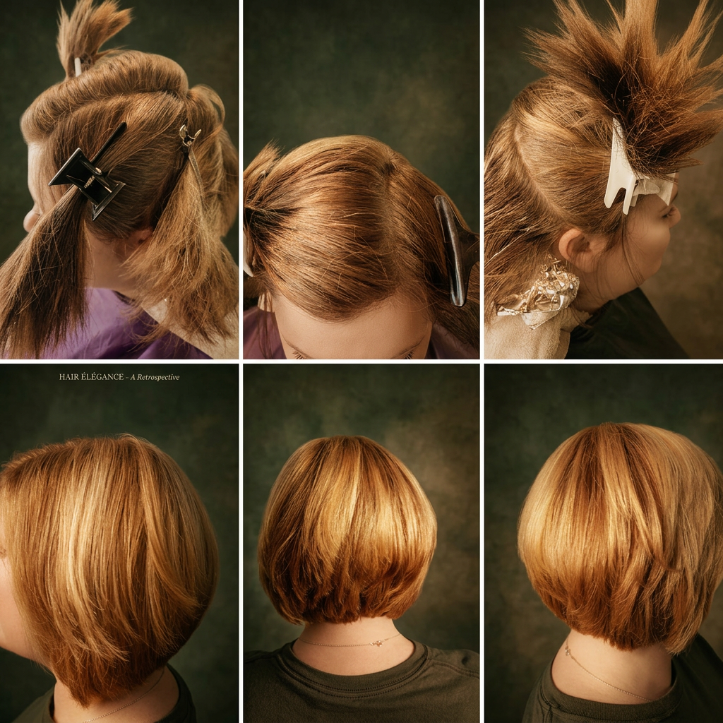 Color correction and cut before and after